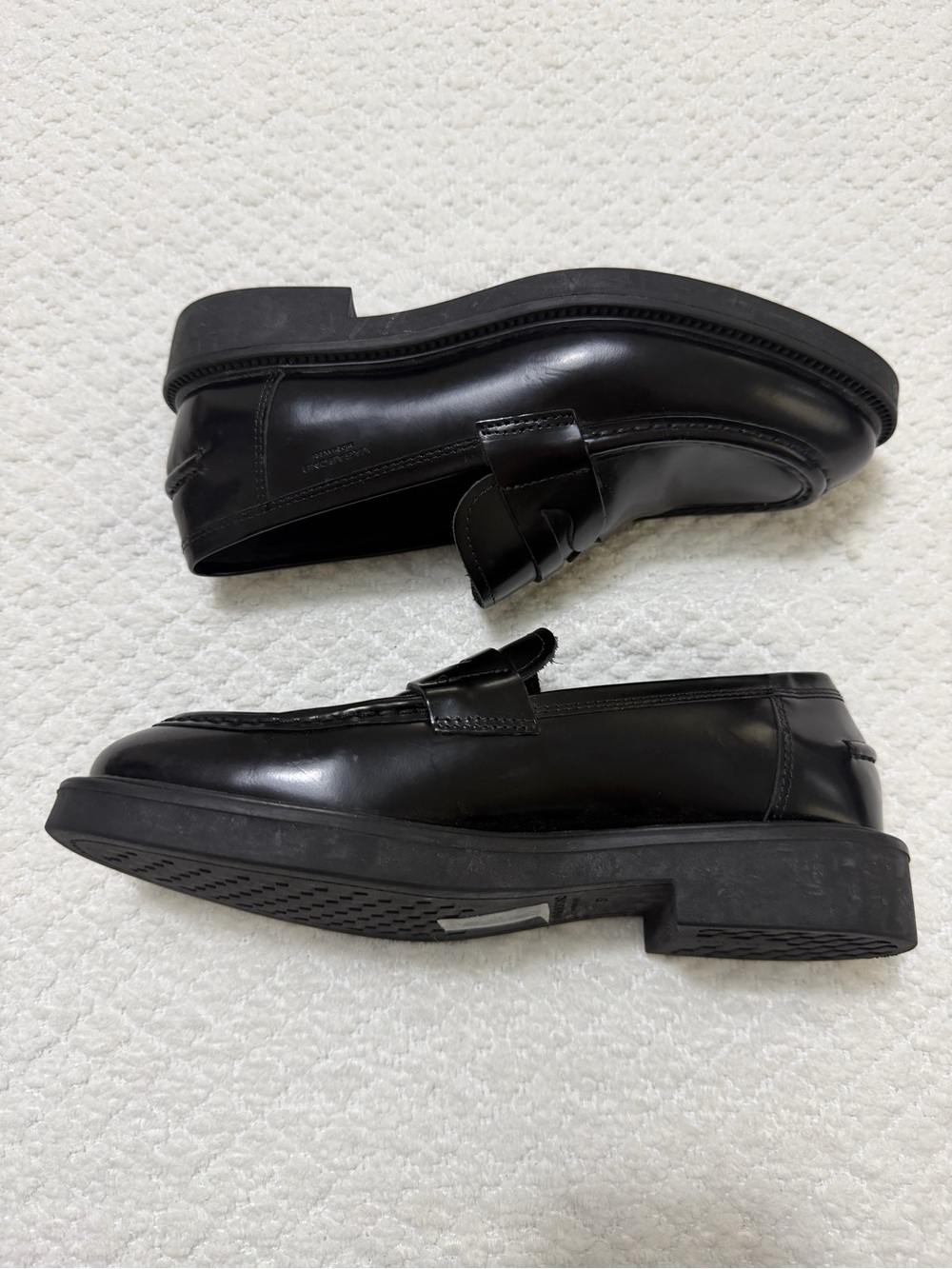 Vagabond Shoemakers Alex Leather Black Loafers Classic Womens Shoes EU 37 US 7 - Picture 10 of 12